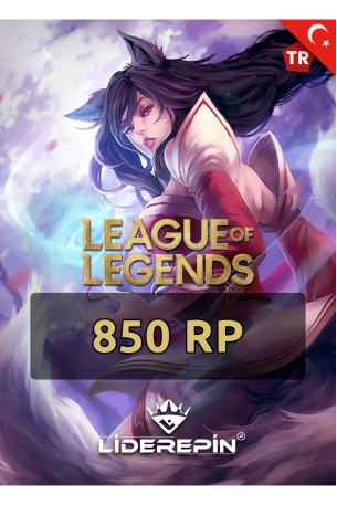 League Of Legends 850 Riot Points-lol 850 Rp