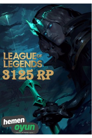 League of Legends Lol 3125 RP Riot PointsTR