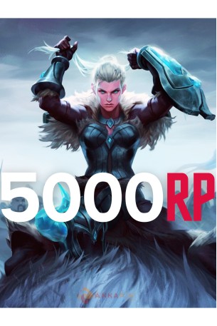 League Of Legends 5000 Riot Points (rp) Tr