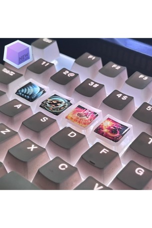 League Of Legends Lol Lee Sin Tuşları Q-w-e-r Mekanik Klavye Tuşu Artisan Keycaps