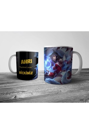 AHRI Kişiye Özel İsimli Kupa Bardak (League of Legends, LOL)