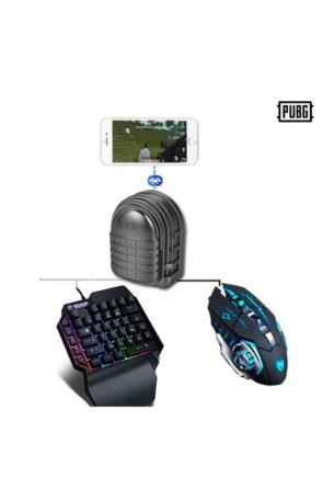 Mix3 Oyun Konsolu Mıx 3 - Pub G Oyun Konsolu Pubg Klavye Mouse Bağlayıcı 3in1