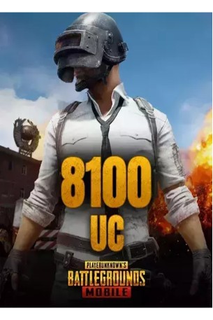 Pubg Mobile 8100 Uc